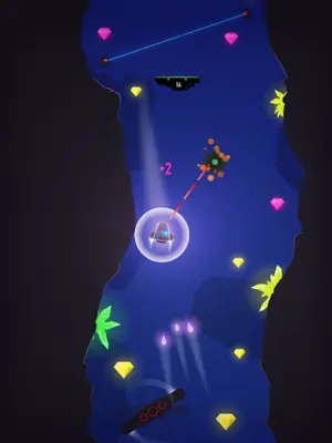 Cave FRVR - Spaceship Landing & Galaxy Exploration android App screenshot 0