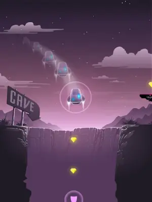 Cave FRVR - Spaceship Landing & Galaxy Exploration android App screenshot 4