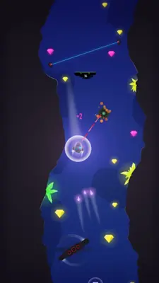 Cave FRVR - Spaceship Landing & Galaxy Exploration android App screenshot 5